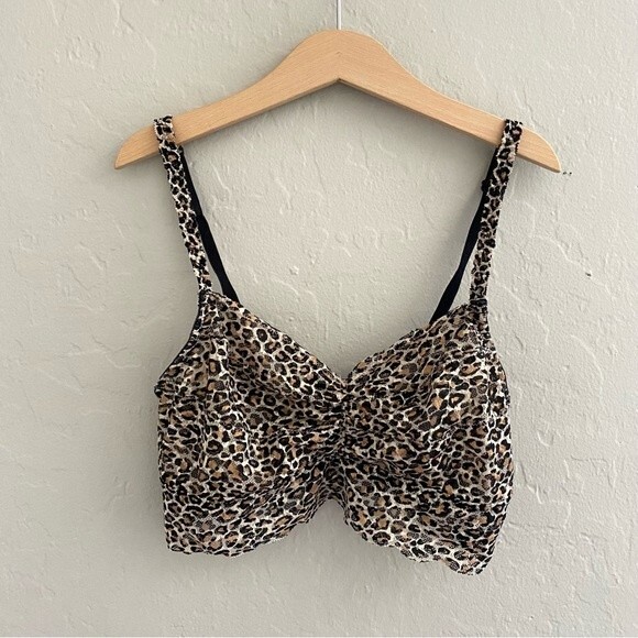 Victoria’s Secret Pink Leopard Lace Bralette Small - Picture 1 of 8